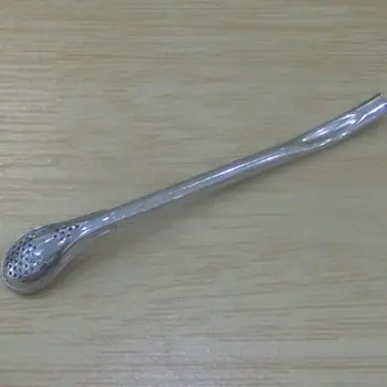 

Drinking Tools Bar Kitchen Utensils Stainless Steel Filter Spoons