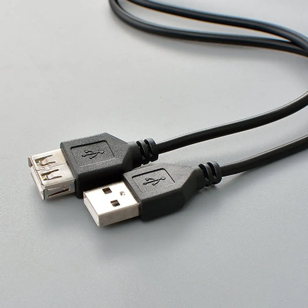 Usb удлинитель черный и белый маленький медный вентилятор Usb2.0 A Male To A Famle