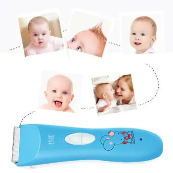 

Waterproof Haircut Trimmer Oil Bottle Soft Healthy Green Useful Flexible Electric Clipper Digital Baby Hair Cutter Stable