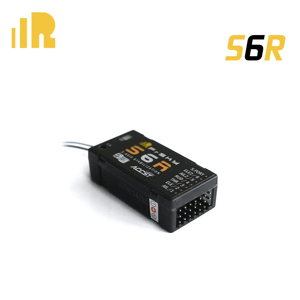 FrSky S6R оригинальный приемник ACCST 6ch с 3 осевой стабилизацией + умным портом