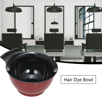 

Hair Dye Bowl Plastic Hair Dye Colouring Brush Comb Bowl Hair Dyeing Kit Hair Color Mixing Bowls Hairdressing Styling Tools
