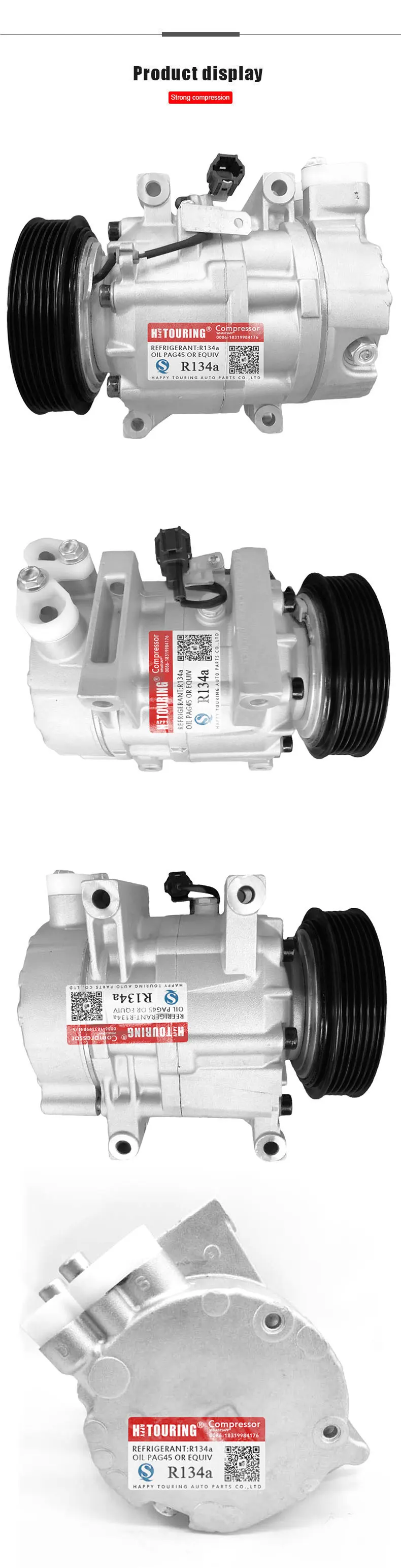 Для автомобиля ac Компрессор Nissan X-Trail T30 Primera 92600-AU000 92600-AU010 CSV613C 92600AU01A 92600AU010 92600AU01B 92600AU000