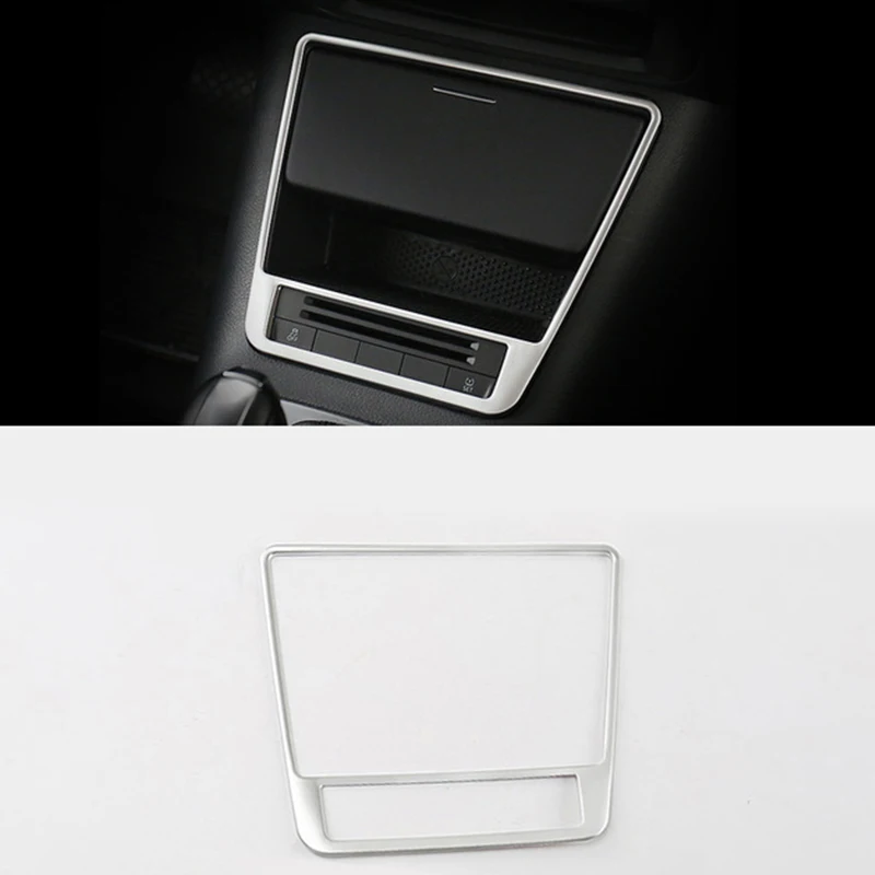 ABS-Plastic-For-Volkswagen-VW-Tiguan-2009-to-2015-Car-Central-Control-Panel-Frame-cover-trim