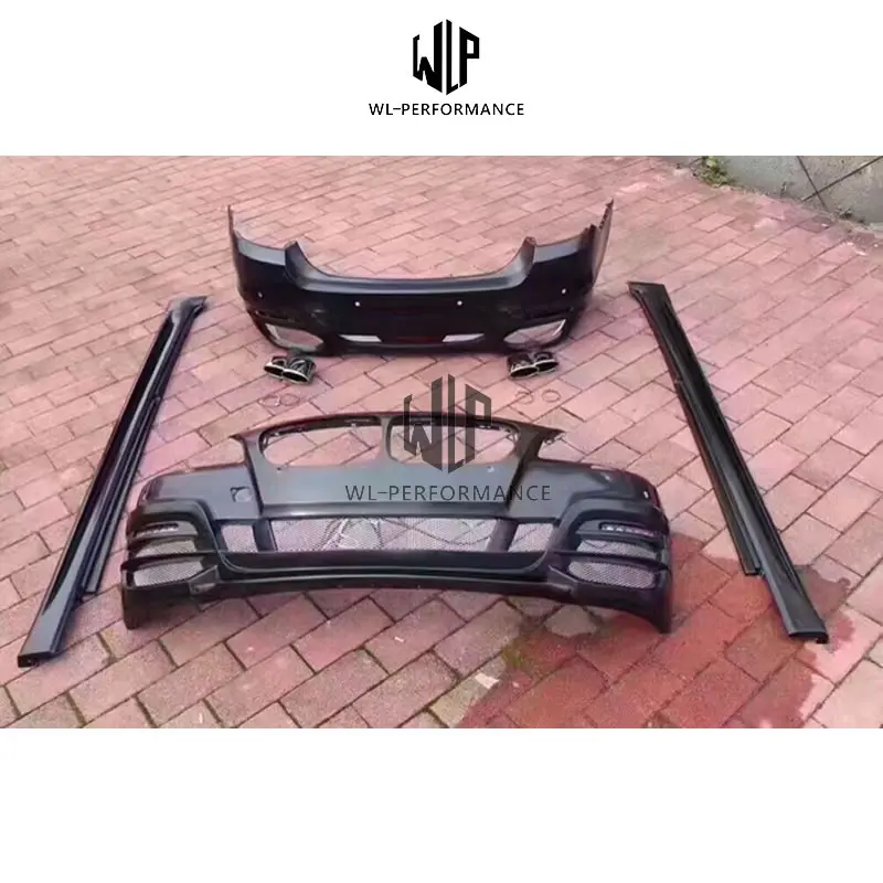 宝马5系 改WD款包围 FRP 4200带尾喉   6