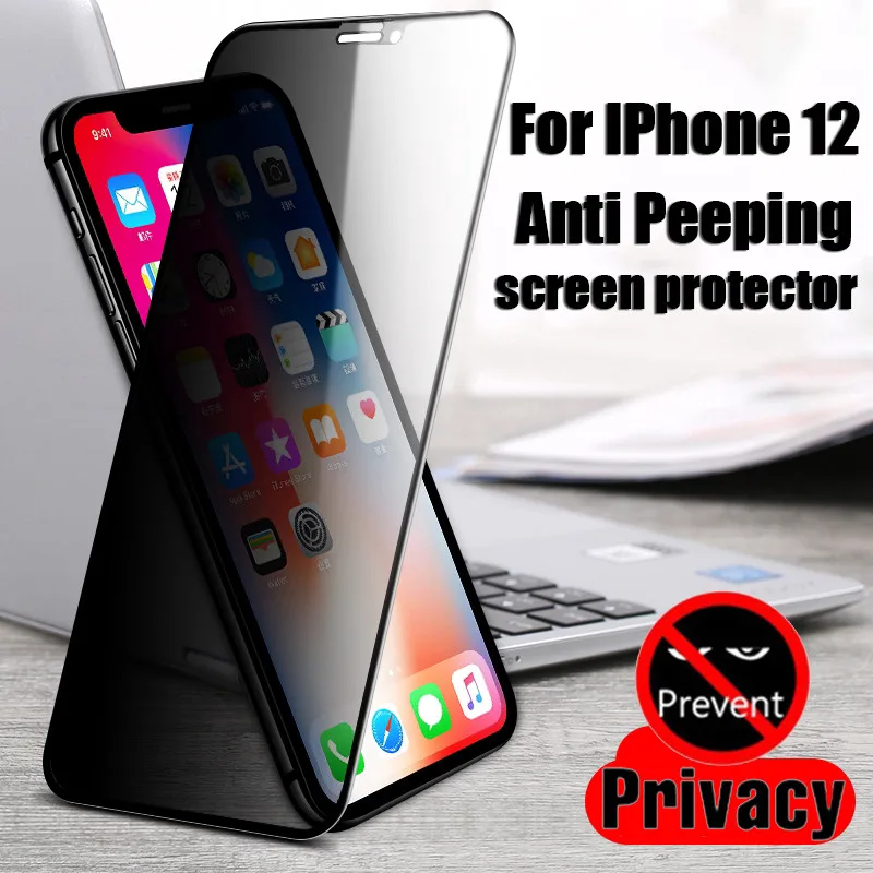 Защитная пленка для экрана из закаленного стекла IPhone 12 Pro Max SE 2020 11 7 8 Plus X XR Xs |