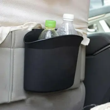 

Hot New CarTrash Holder Garbage Bin Rubbish Storage Trash Can Wholesale Container Universal Cleaning Box Supplies Travel Au L5O5