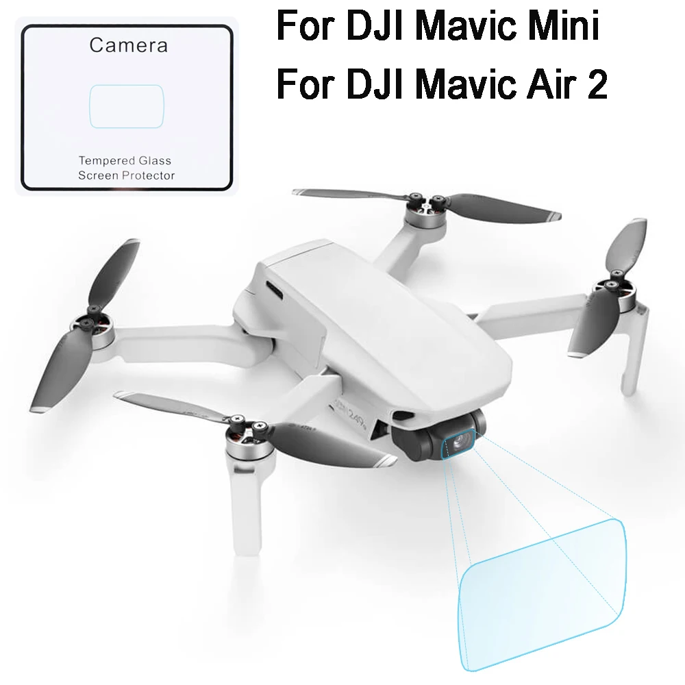 Защитное стекло для экрана DJI Mavic Mini/Mavic Air 2 твердость 9H HD закаленное 1 шт.|Наборы