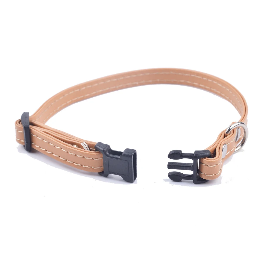 Breakaway Pu Leather Cat Collar Adjustable 8-12'' Safty Pet Necklace For Puppy Dogs Cats Purple Pink Black Brown Blue Red Breakaway Pu Leather Cat Collar Adjustable 8-12'' Safty Pet Necklace For Puppy Dogs Cats Purple Pink Black Brown Blue Red