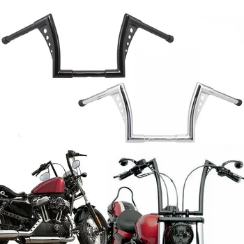 

Motorcycle Hand Control Parts 1" Vintage 10" Handlebar For Harley Dyna FLHT FXST Softail FLSTF Sportster XL Touring Glides