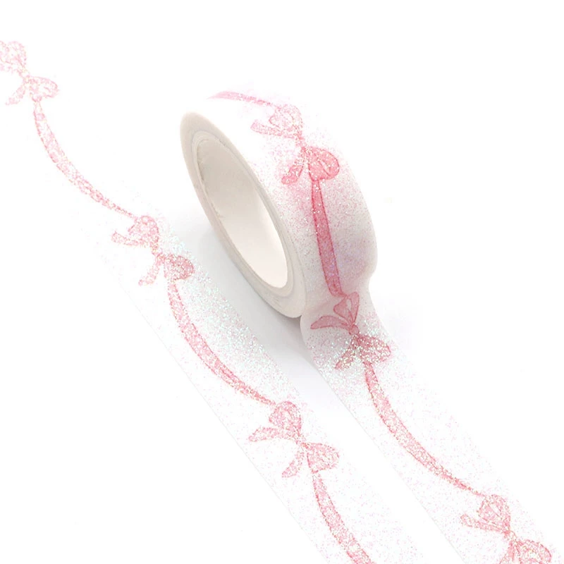 1 шт. декоративные с розовым бантом на День святого Валентина лента Washi Kawaii