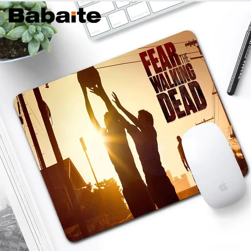 Babaite The Walking Dead Нескользящие прочные силиконовые компьютерные коврики Комфортный коврик для мыши игровой коврик для мыши