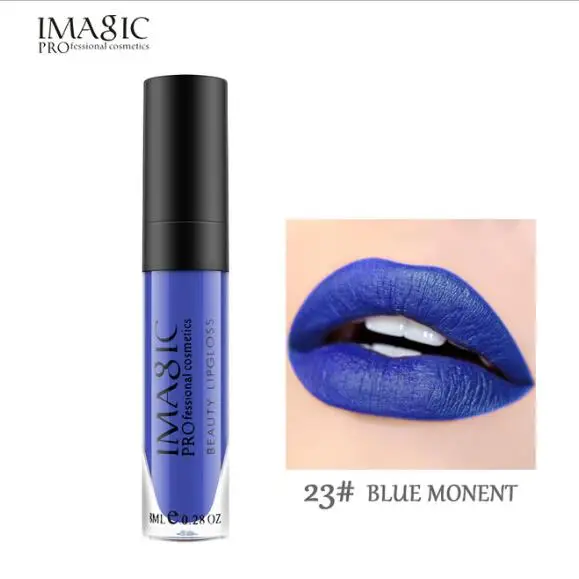 Tint Lip Gloss 23 IMAGIC ТИНТ блеск для губ Макияж жидкая помада для губ Косметика водостойкая матовая помада телесный оттенок блеск для губ 23 Цвета - Цвет: Tint Lip Gloss 23