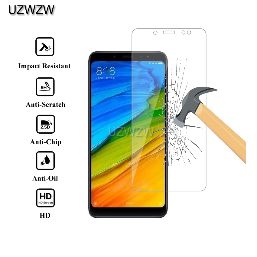 2.5D HD закаленное стекло для Xiaomi Redmi Note 5 Pro/Redmi Note 5 стекло защитная пленка для экрана для Xiaomi Redmi Note 5 Pro