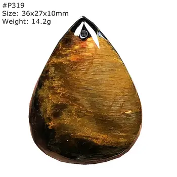 

Necklace Pendant Natural Pietersite Stone For Women Lady Man Water Drop Heart Crystal Beads Silver Energy Gemstone Jewelry AAAAA