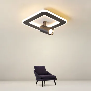 

Nordic Corridor Cloakroom Aisle wall Simple Modern creativity Rotate Hall Entrance light Stair LED Ceiling light