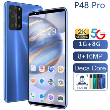 

Universal 5.8 Inch P48Pro Smart Phone All-In-One Android Domestic 1Gb+8Gb Dual Sim Dual Standby Multi-Language Support