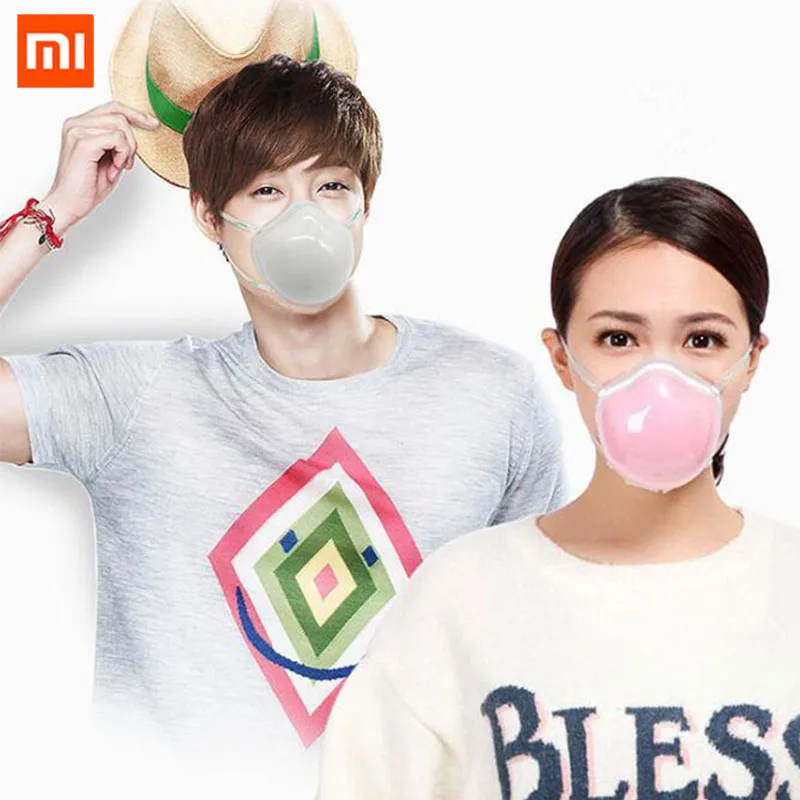 Новинка 2020 электрическая маска Xiaomi Q7 с защитой от смога и без удушения для подачи