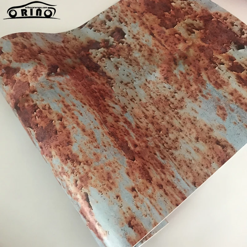 Rusty Car Wrap Sticker Vinyl-5
