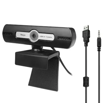 

Webcam 480P Computer PC WebCamera with Microphone for Live Broadcast Video Calling Conference Work Camaras Web PC USB 2.0