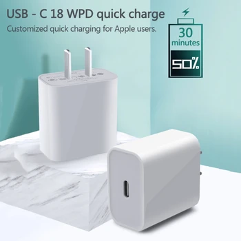 

For Iphone 12 Phone Fast Charger For Apple Pd18w Fast Charger Head Fast