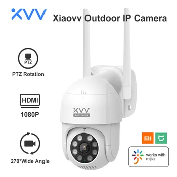 

Xiaovv Smart P1 Outdoor Camera 1080P 270° PTZ Rotate Wifi Webcam Humanoid Detect Waterproof Security Camers Work For Mi Home App
