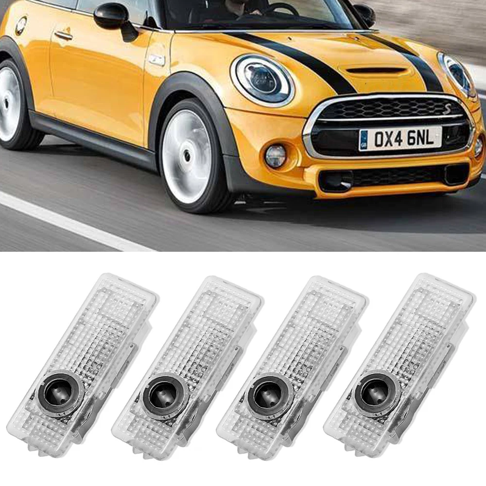 Автомобильная Дверь Добро пожаловать логотип свет Улучшенный для Mini Cooper One S JCW R55