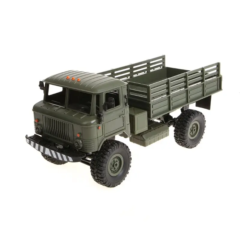 WPL B-24 1:16 2,4G мини внедорожник RC военный грузовик RTR полный привод/10 км/ч Максимальная скорость