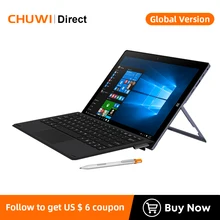 CHUWI UBook 11.6 inch Tablet 8GB RAM 256GB SSD Intel Gemini Lake N4100 Quad Core Windows 10 1920x1080 IPS Tablet PC Dual Cameras