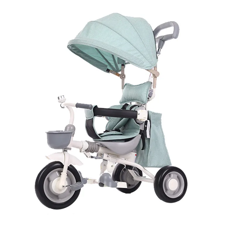 Baby Stroller Three Wheels Stroller baby three-wheels bicycle light folding bike carrinho de bebe triciclo infantil tricycle new