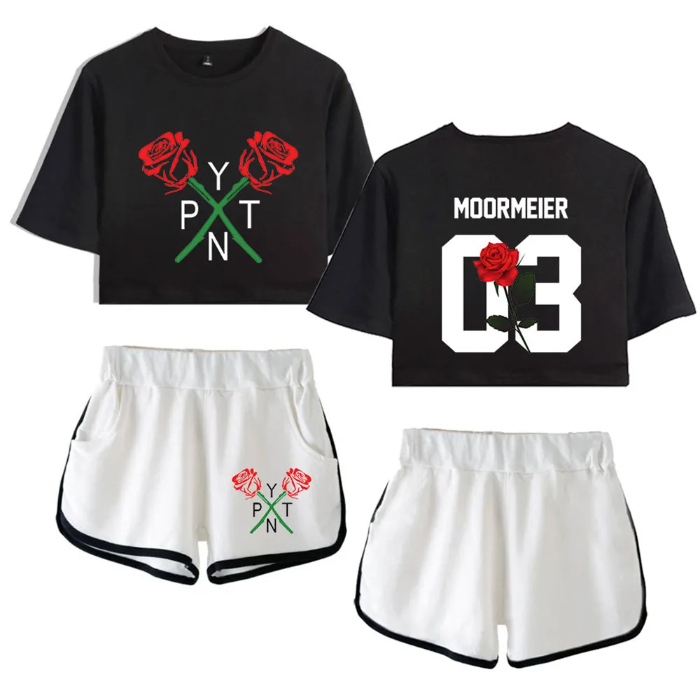 

Payton Moormeier merch 2 Piece Set Women Shorts Suit Love Letter To Myself tshirt suit Summer Fashion Shirt And Shorts Clothes