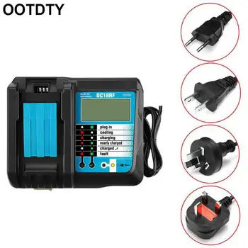 

14.4-18V Battery Charger Display Screen Charging Adapter for Makita BL1415 1420