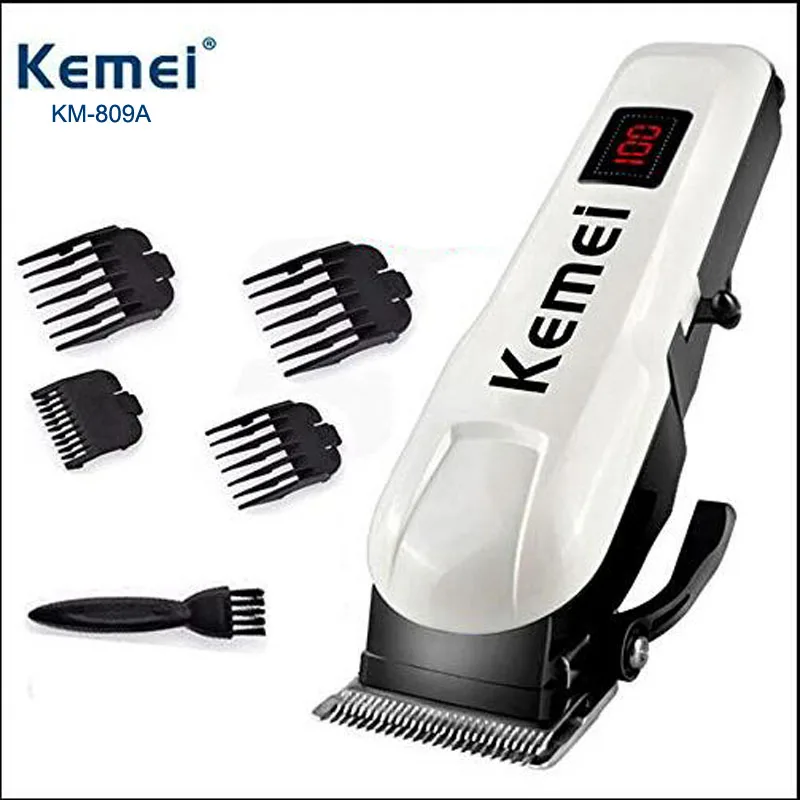 KEMEI KM-809A Профессиональный турбонаддувом машинка для стрижки волос электрическая