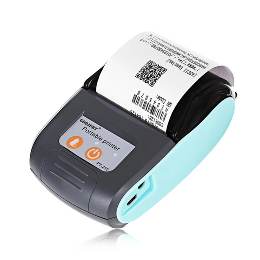 58 мм Портативный практичный USB термопринтер Чековая машина легкое управление