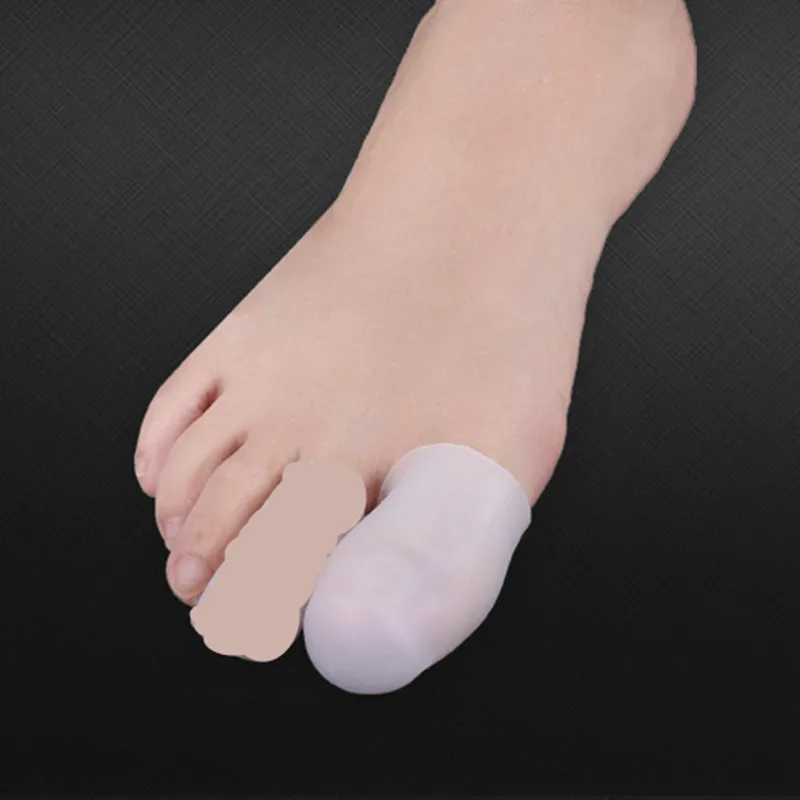 5 pairs/10 pcs Silicone Gel Big Toe Tube Foot Corns Remover Blisters Gel Bunion Toe Finger Protector Toe Cap Cover