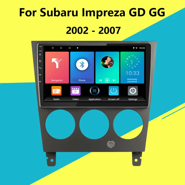 $156.23 For Subaru Impreza GD GG 2002 - 2007 2 Din Car Radio Multimedia Video Player Navigation GPS Android Head Unit With Frame