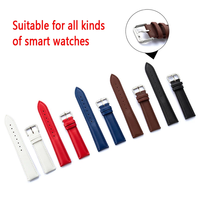 Ремешок кожаный для смарт часов KW10 KW20 модный браслет наручных аксессуары мужчин