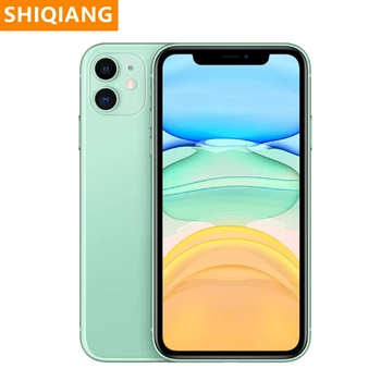 

Used Original iPhone11 Hexa core 64GB/128GB/256GB 6.1"Full Screen Smart phone Waterproof IP68 12MP Rear Dual Cameras Cell Phones