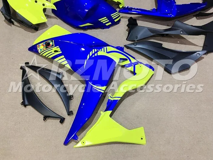 Высокое качество впрыск ABS Полный комплект обтекателя подходит для YAMAHA R3 R25 14 15 16 17 на заказ зеленый синий