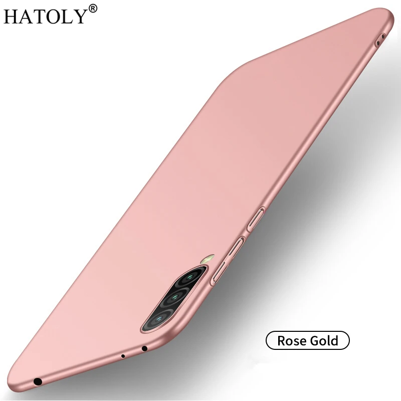 RoseGold Для Xiaomi Mi 9 Lite чехол PC Shell Бампер Защитный Твердый чехол на заднюю панель телефона для Xiaomi Mi 9 Lite чехол для телефона для Xiaomi Mi 9 Lite - Цвет: RoseGold