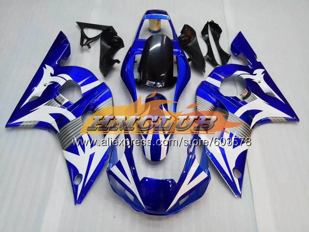 Корпус для YAMAHA YZF600 YZF-R6 1998 1999 2000 2001 2002 53CL. 20 YZF R6 600 R 6 YZF-600 YZFR6 98 99 00 01 02 Металл Зеленый обтекатель - Цвет: No. 9