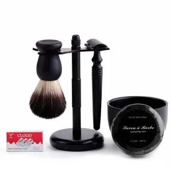

Men Manual Old Fashioned Shaving Brush Holder Razor Beard Brush Stand Shaving Brush Holder Grooming Kit