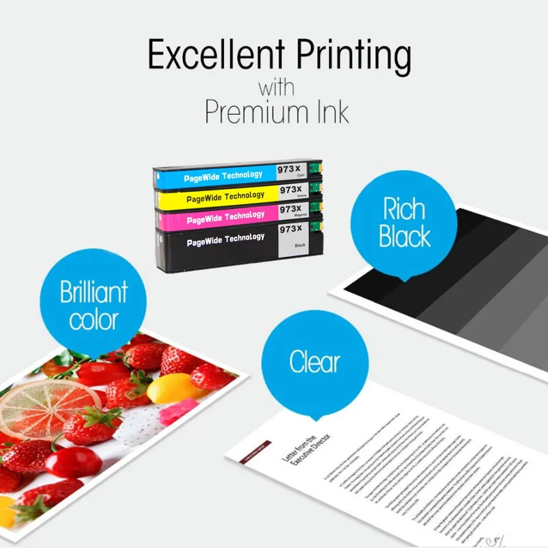 Tinta Para HP 973 PageWide Pro 352dw