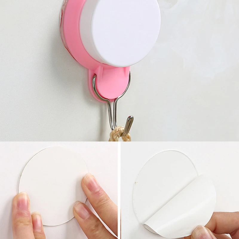 

Double Sided Adhesive Tape For Sucker Hook Patch Pad Circles Home Garden Tool
