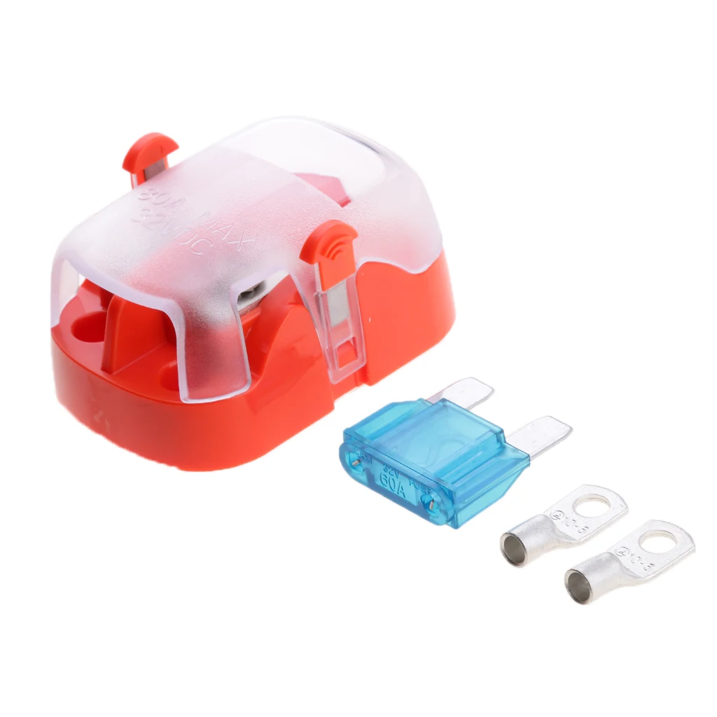 Car Subway Bus Auto Automotive Maxi 80A 32V Blade Fuse Box Block Holder