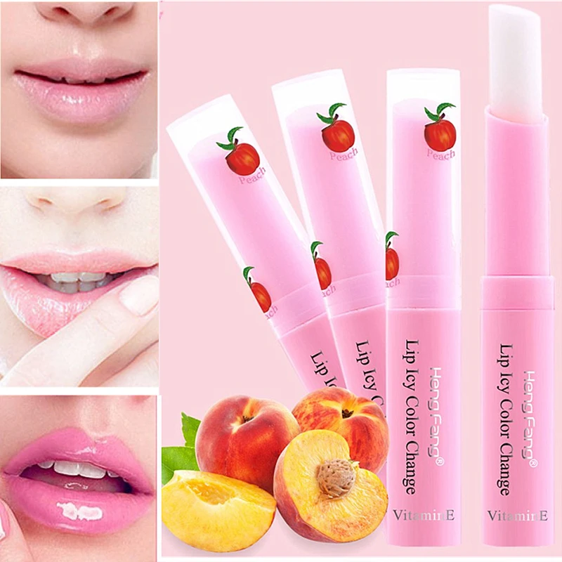 

Magic Strawberry Temperature Changing Color Lipstick Moisturizer Waterproof Lip Cream Lipstick No-stick Cup Lip