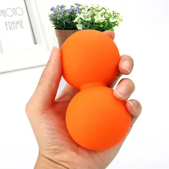 

Double Lacrosse Mobility Point Release Peanut Massage Cross Ball Exercise