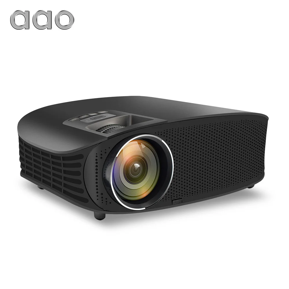 AAO YG600 HD Проектор 4000лм LCD проектор для дома Full 1080P Домашний театр HDMI VGA USB Видео 3D