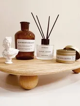  Storage Box Tidy Tall Wooden Pallets Ins Desktop Decoration Room Solid Wood Tray Organiser  Organizer Tray Органайзер סלי 