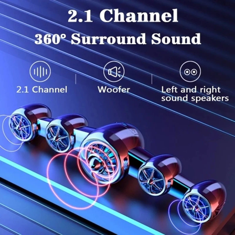 New-D-219 USB Настольный компьютер динамик мини Самолет Форма AUX Саундбар домашний сабвуфер стерео звук динамик