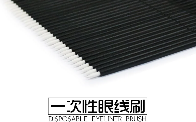 Disposable Eyeliner Brush Hard Soft Head Gold White Eyeliner Brush Eyeliner Cream Brush Eyeshadow Brush Makeup Eyeliner Brush To